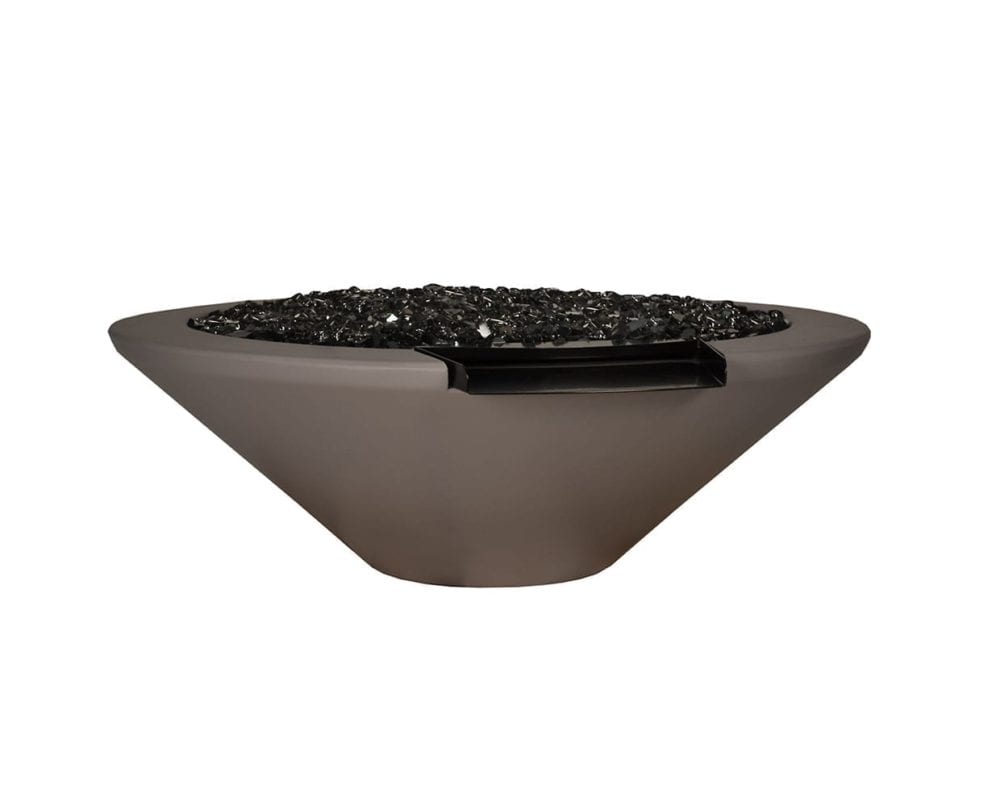 Geo Round Fire & Water Bowl