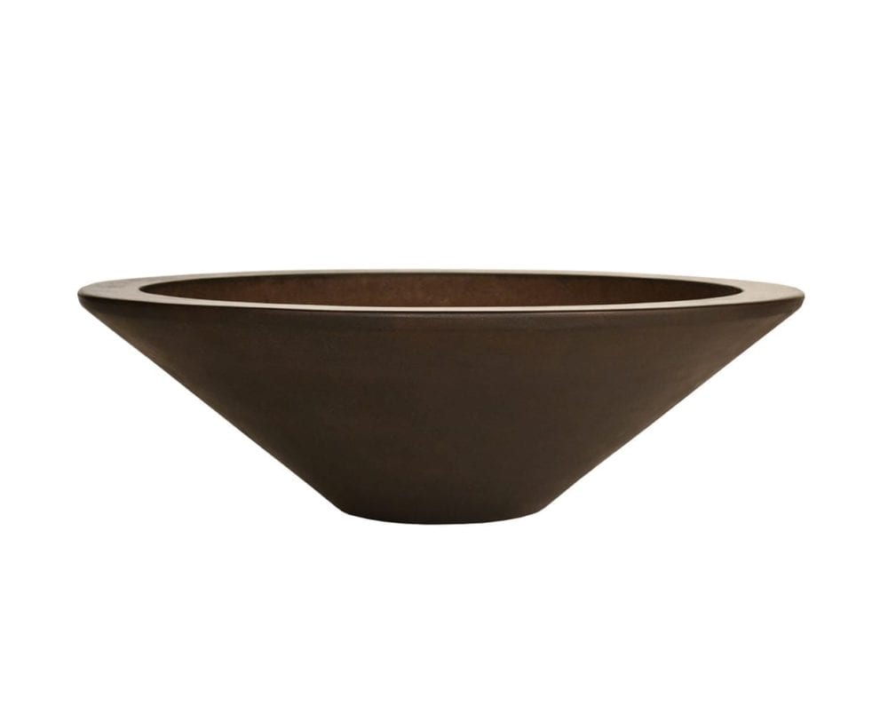 Archpot Geo round low bowl